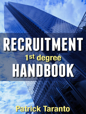 cover image of Recruitment Handbook, 1st degree
